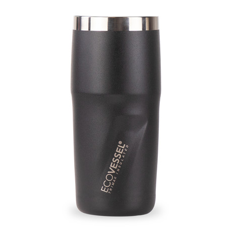 Metro Trimax® Insulated Stainless Steel Tumbler // 16 oz. (Black Shadow)