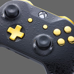 Xbox One Controller // 3D Black + Gold