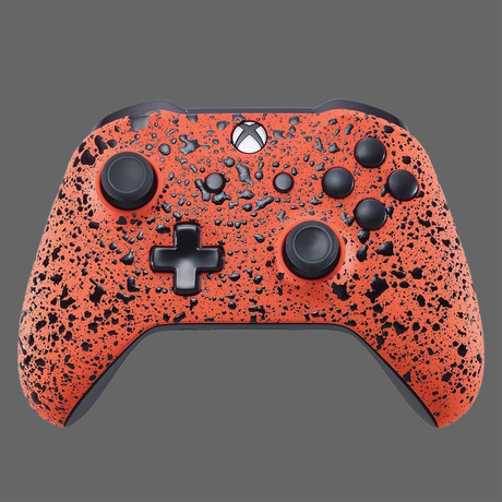 Xbox One Controller // 3D Orange Splash