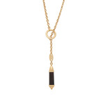 Chaumet 18k Yellow Gold Wood Necklace // Pre-Owned