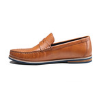 Duval Boat Shoes // Tan (Euro: 45)