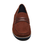Duval Suede Boat Shoes // Brown (Euro: 39)