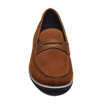 Duval Suede Boat Shoes // Tan (Euro: 39)