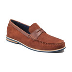 Duval Suede Boat Shoes // Brown (Euro: 41)