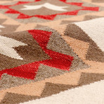Navajo Style Hand-Woven Wool Area Rug // V25
