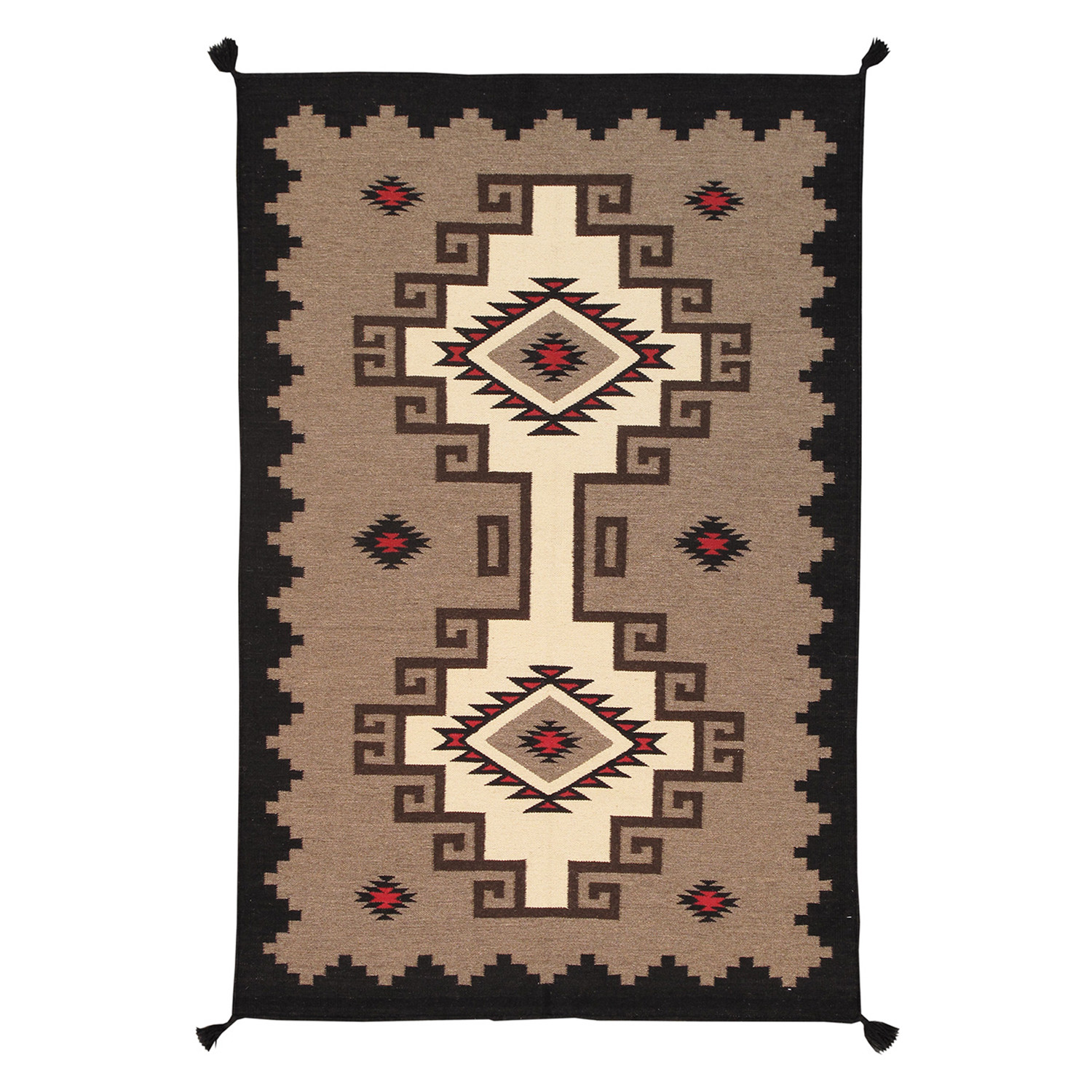 Navajo Style Hand-Woven Wool Area Rug // V5 - Pasargad - Touch of Modern
