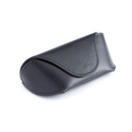 Suede Lined Sunglasses Carrying Case // Black