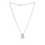 Crivelli 18k White Gold Diamond Necklace X