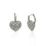 Crivelli 18k White Gold Diamond Earrings I