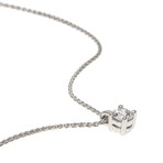 Crivelli 18k White Gold Diamond Necklace V
