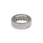 Crivelli 18k White Gold Diamond Ring III // Ring Size: 6.5