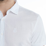 Leo Slmi Fit Shirt // White (L)