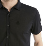 Cole Slim Fit Shirt // Black (XL)
