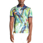 Smith Slim Fit Polo Shirt // Multicolor (XL)
