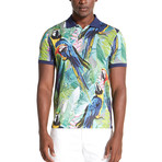 Smith Slim Fit Polo Shirt // Multicolor (L)