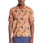 Clyde Slim Fit Shirt // Orange (3XL)