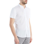 Leo Slmi Fit Shirt // White (L)