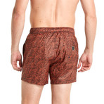 Jackson Swim Shorts // Orange (L)