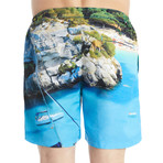 Jordan Swim Shorts // Aqua (XL)