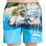 Jordan Swim Shorts // Aqua (L)