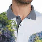 Burke Slim Fit Polo Shirt // Gargoyle (3XL)