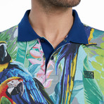 Smith Slim Fit Polo Shirt // Multicolor (M)