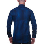 Fibonacci Dress Shirt // Art Blue (XL)