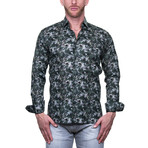 Fibonacci Dress Shirt // Forest Green (XL)