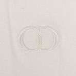 Thick Cotton 'CD Icon' T-Shirt // White (M)