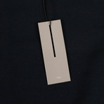CD Icon' Logo Hooded Sweatshirt // Navy Blue (XL)