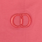 CD Icon' Logo Short Sleeve T-Shirt // Pink (XS)