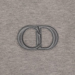 CD Icon' Logo Hooded Sweatshirt // Gray (S)