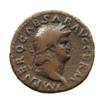 Nero, 54-68 AD // Large Bronze Coin