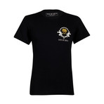 Gold Rose T-Shirt // Black (XL)