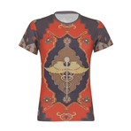 Tapestry Print T-Shirt // Multicolor (XL)
