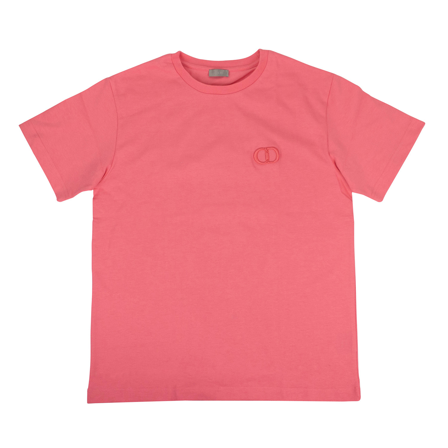 Thick Cotton 'CD Icon' T-Shirt // Pink (L) - Dior - Touch of Modern