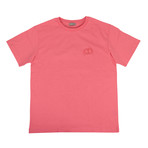 Thick Cotton 'CD Icon' T-Shirt // Pink (L)