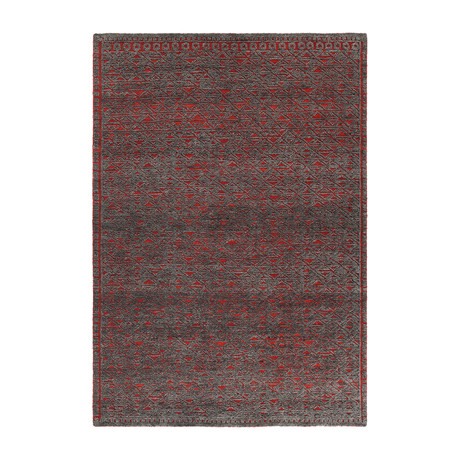 Ashi Hand-knotted Contemporary Rug (5' x 7'6")