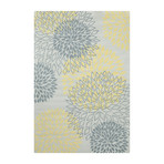 Stencil Hand-tufted Transitional Wool Rug (5' x 7'6")