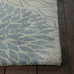 Stencil Hand-tufted Transitional Wool Rug (5' x 7'6")