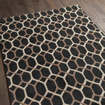 Davas Hand-tufted Contemporary Rug (5' x 7')