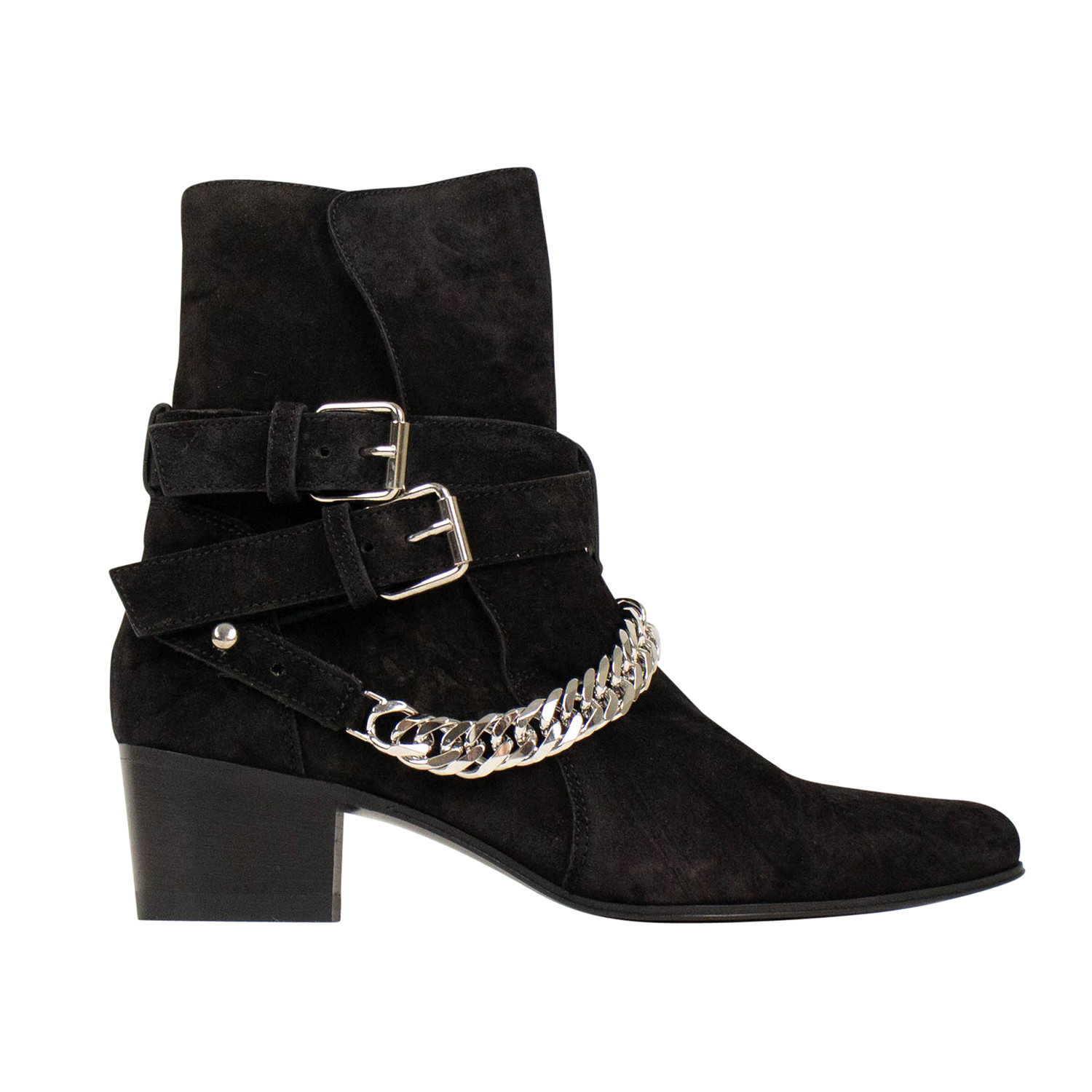 Women's Buckle Chain Boots // Black (US: 6) - Amiri - Touch of Modern