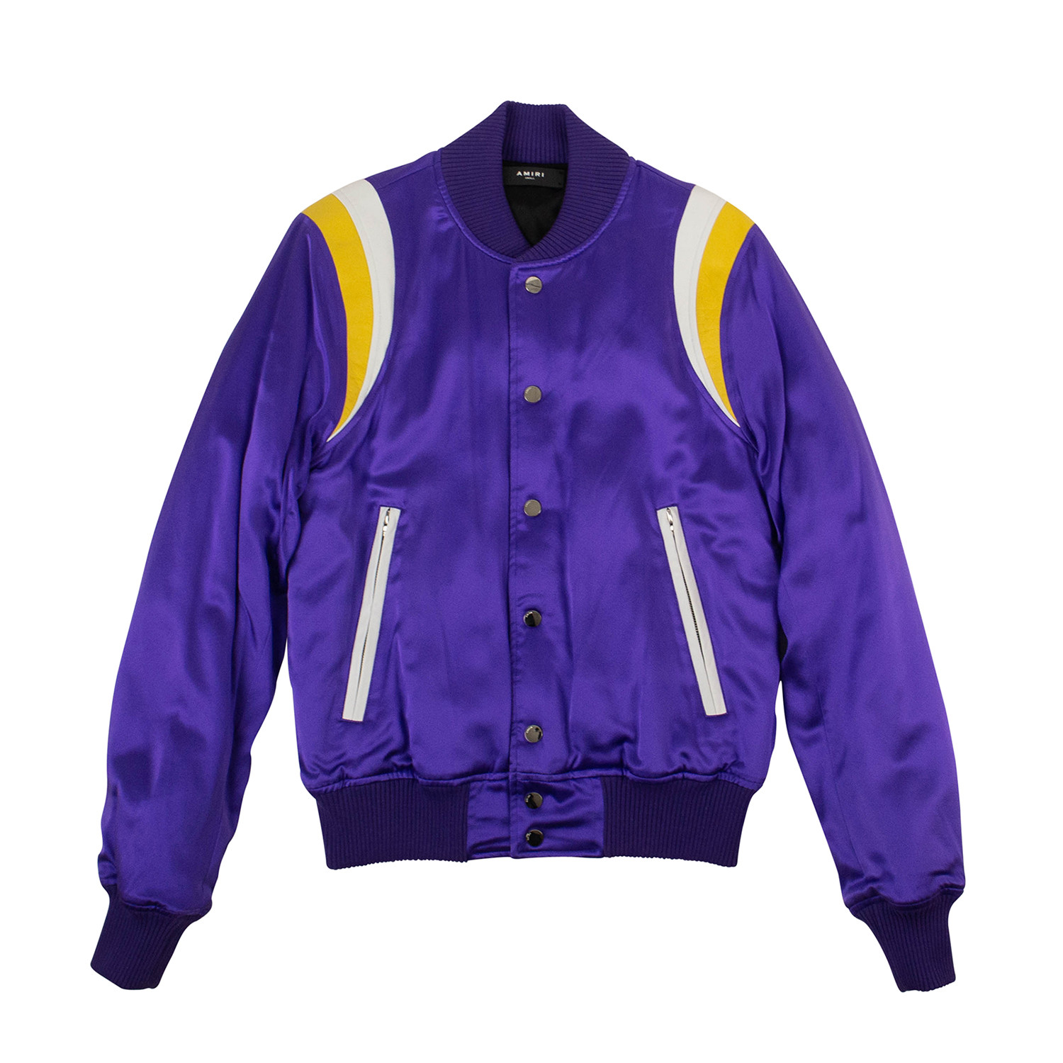 Men's Varsity Baseball Bomber Jacket // Purple (XL) - Amiri - Touch of ...