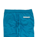 Men's Striped Detail Skinny Track Pants // Blue (2XL)