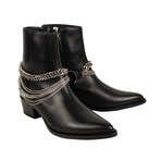 Men's Chain Ankle Boots // Black (US: 9)