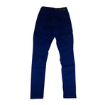 Men's Striped Stack Track Cargo Pants // Blue (30WX33L)