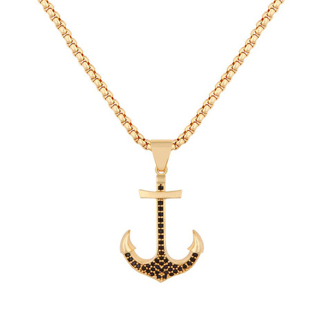 Nautical Necklace // Gold