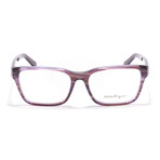 Women's SF2790 Optical Frames // Striped Purple