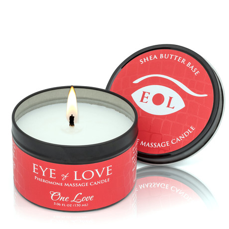Pheromone Massage Candle // One Love // For Women
