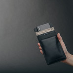 Faraday Sleeves for Phones // Medium (Black Camo)